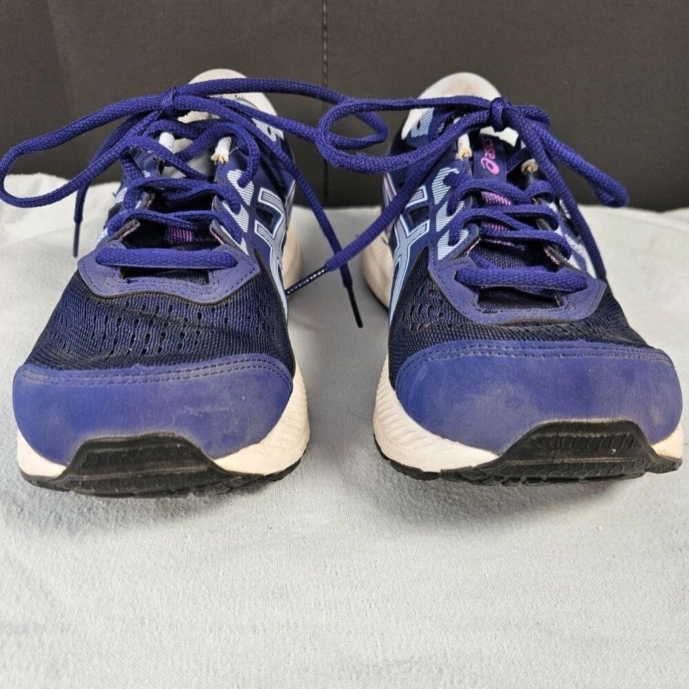 Asics Gel-Contend 6 Running Shoes in Indigo Blue & Lilac Purple Women's 8.5